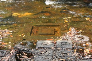 Каменните рисунки на дъното на реката