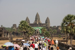 Angkor Wat е забележително постижение на древните кхмери